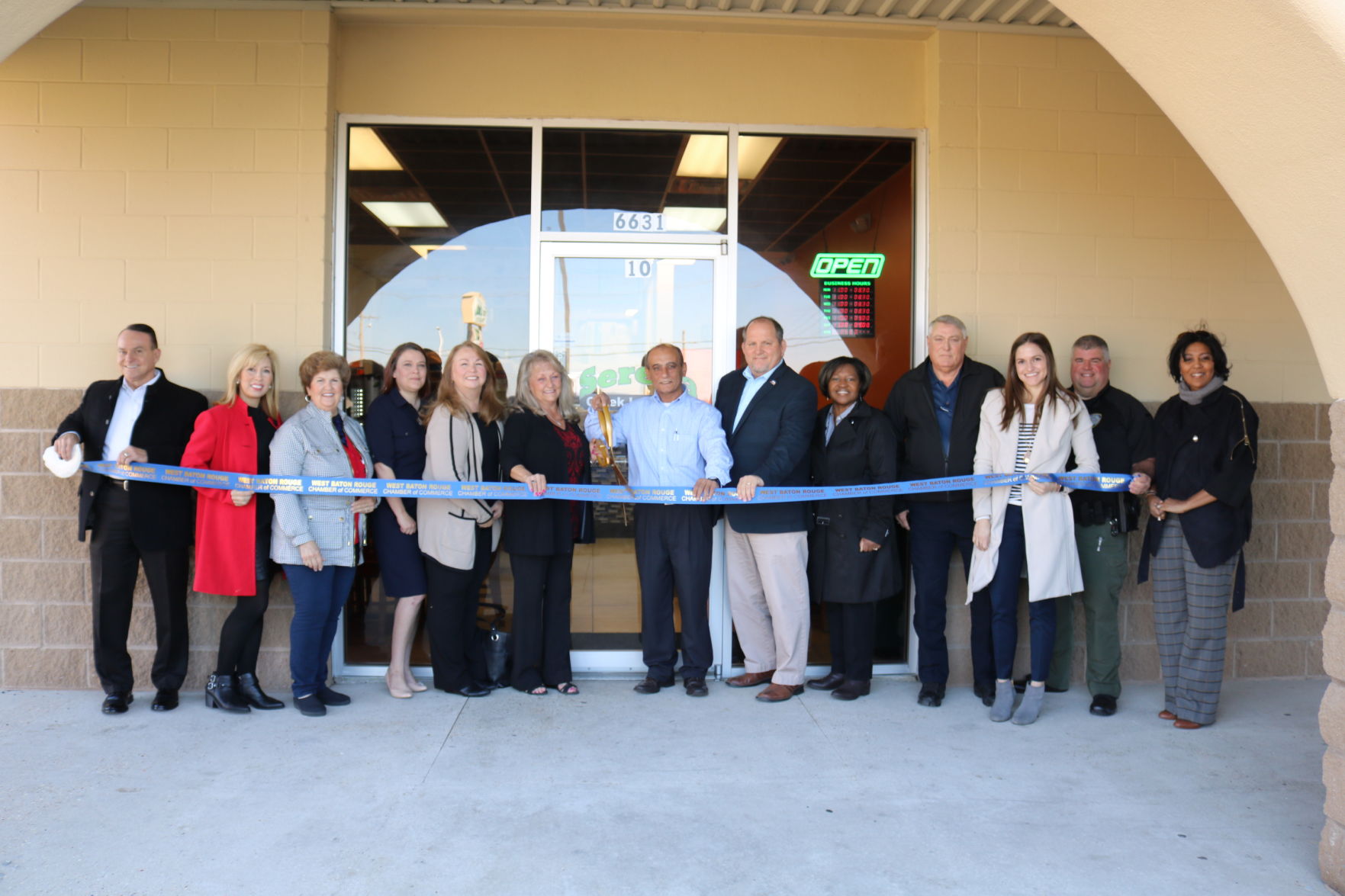 Serena's grand opening